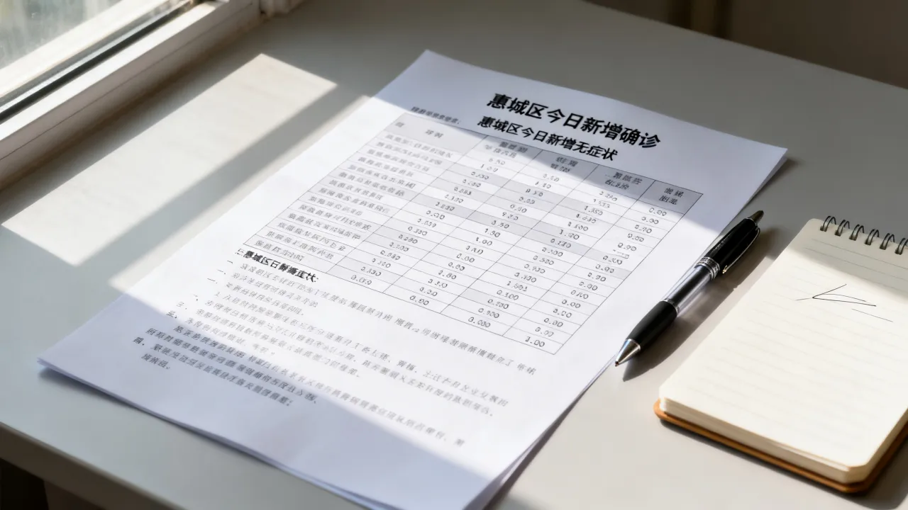 惠城区今天疫情报告数据/惠城区今天疫情报告