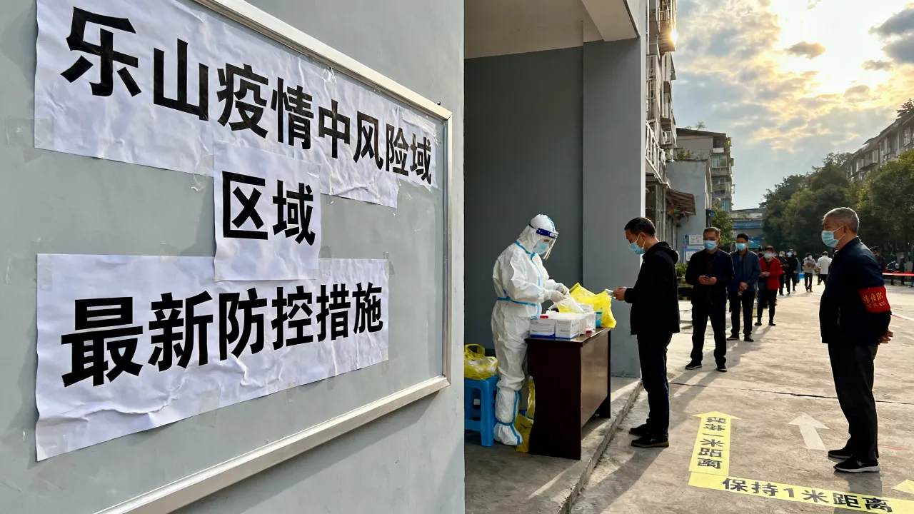乐山疫情中风险消息,乐山疫情中风险消息最新
