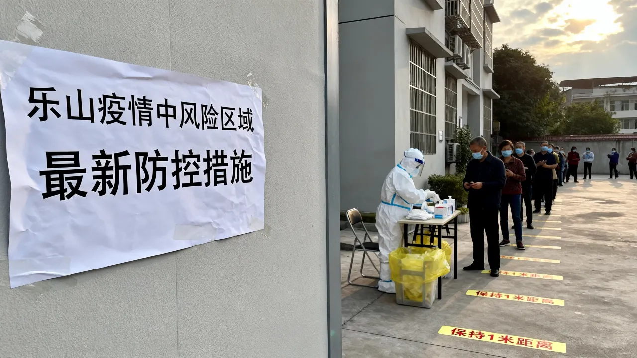 乐山疫情中风险消息,乐山疫情中风险消息最新