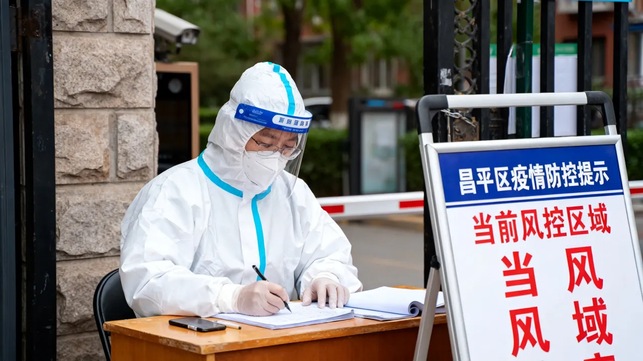昌平疫情风控消息-昌平区最新预警消息