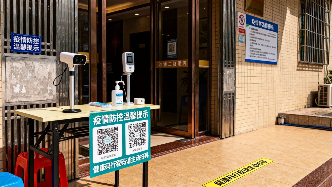 沙浦二路附近的酒店/沙浦二村疫情防控