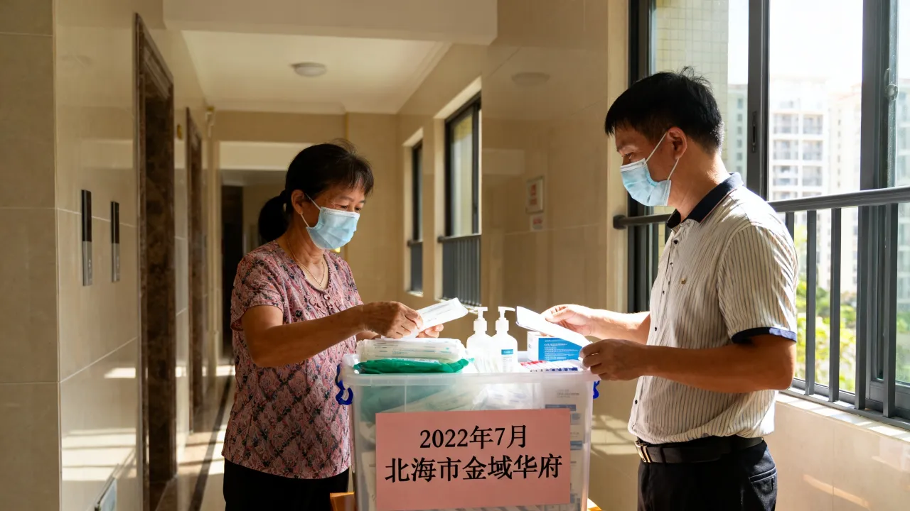 北海市金域华府疫情