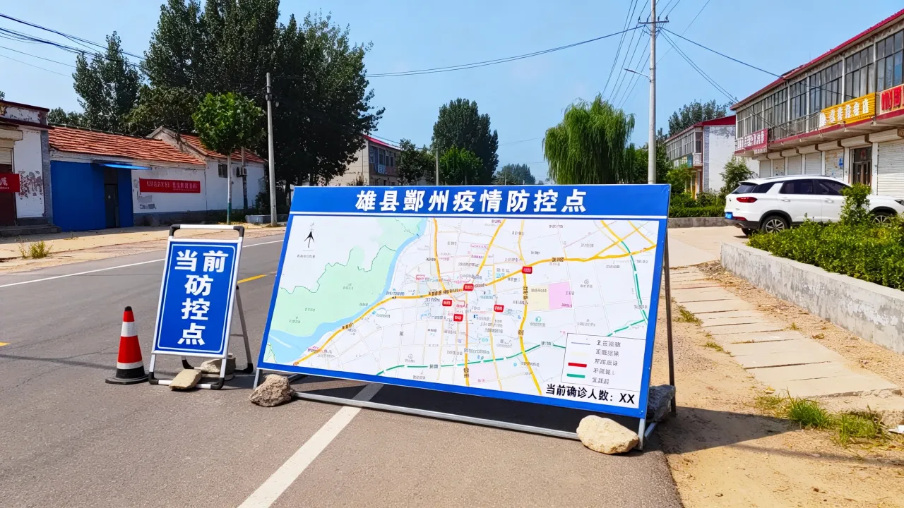 雄县鄚州疫情消息-雄县最新地图
