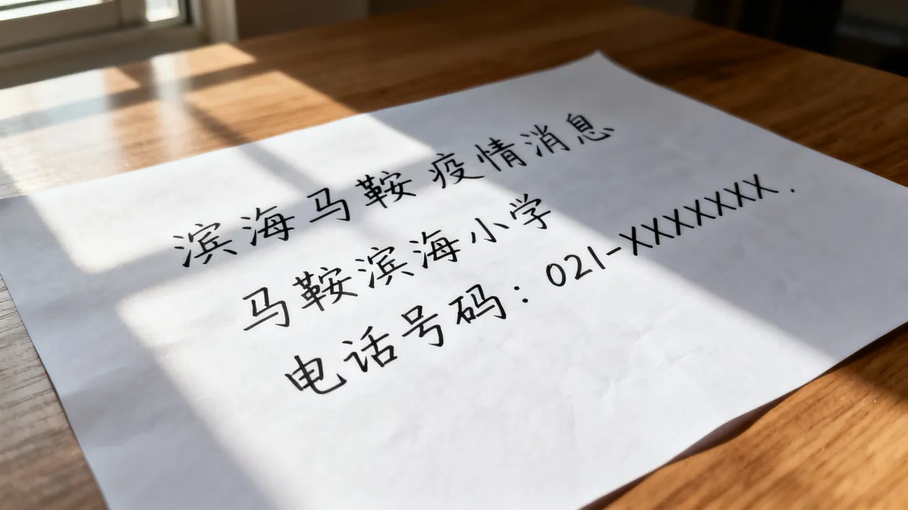 滨海马鞍疫情消息(马鞍滨海小学电话号码查询)