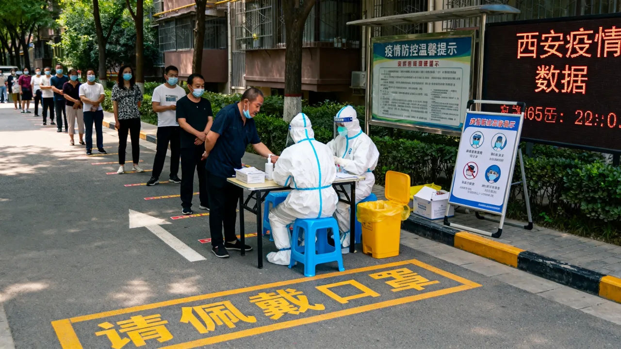 西安疫情下降没消息