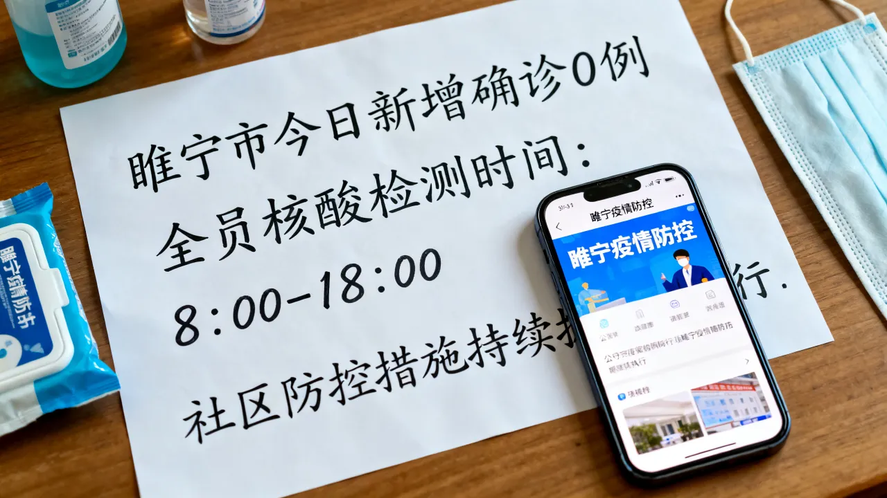 睢宁市疫情消息通告,睢宁今天有啥新消息