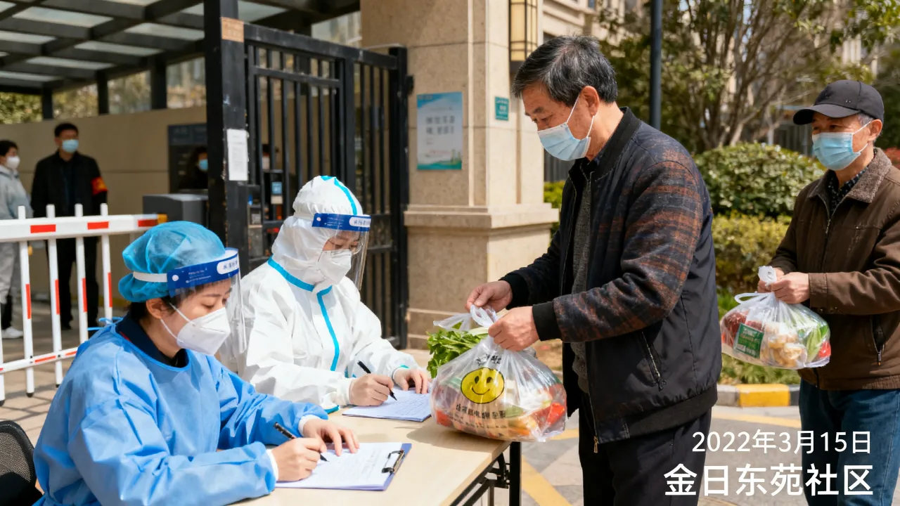 金日东苑疫情报道