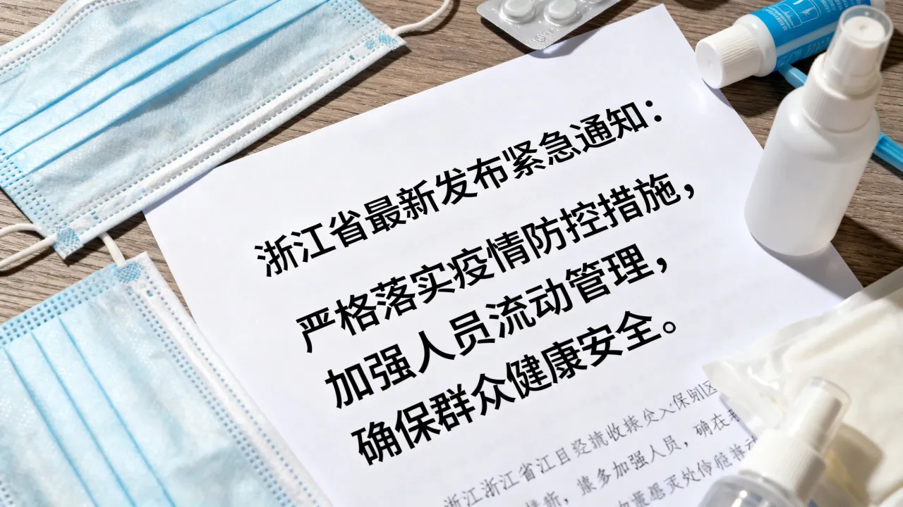 浙江省最新发布紧急通知/浙江省疫情管控政策