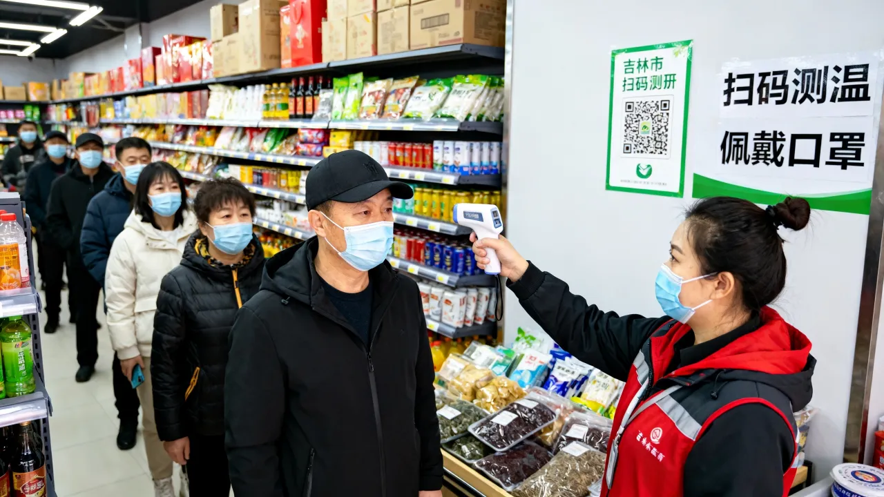 吉林市超市疫情防控,吉林市冠状疫情
