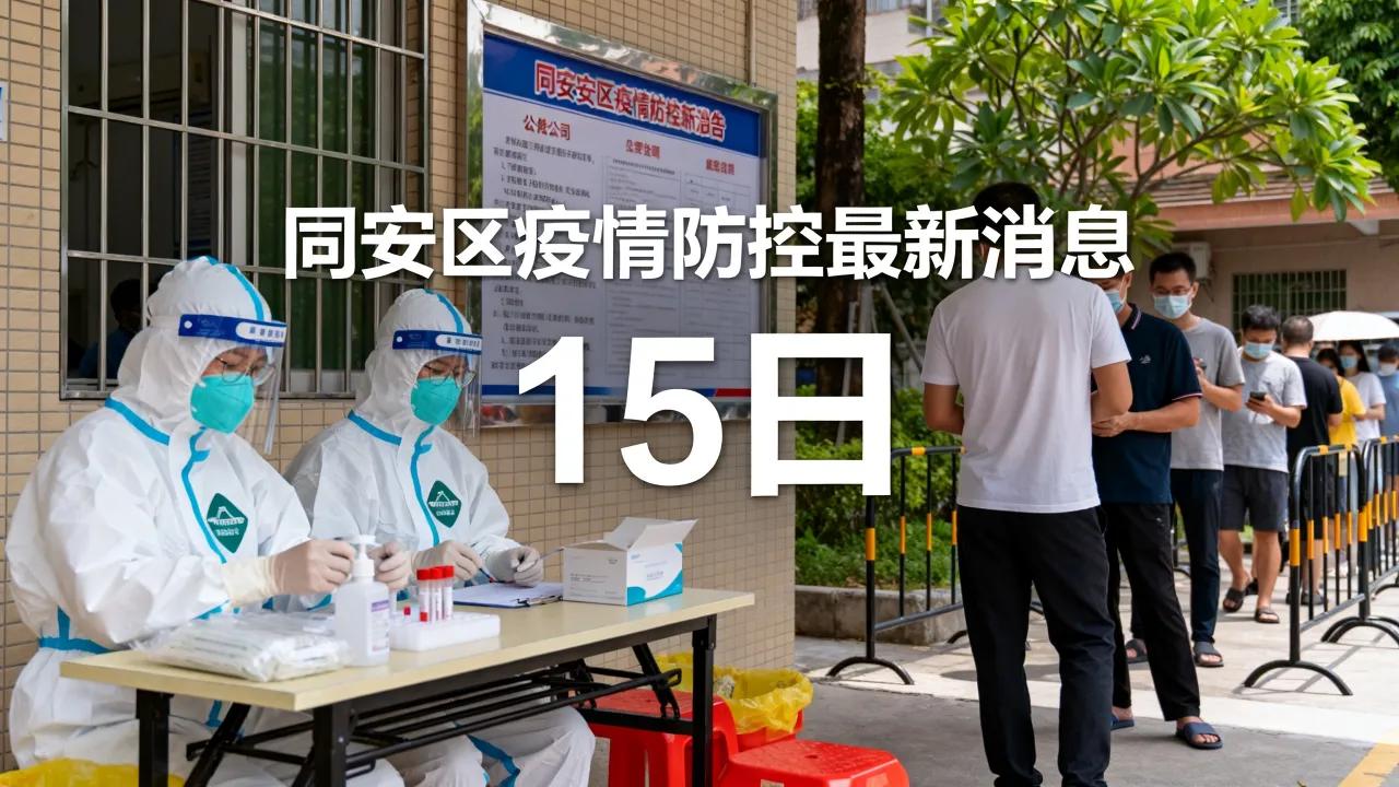 同安疫情消息15日(同安区今日新闻最新消息)