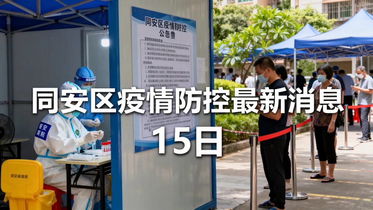 同安疫情消息15日(同安区今日新闻最新消息)