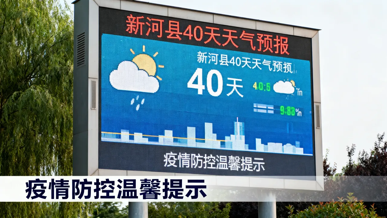 新河疫情进展消息（邢台市新河县最新天气预报40天）