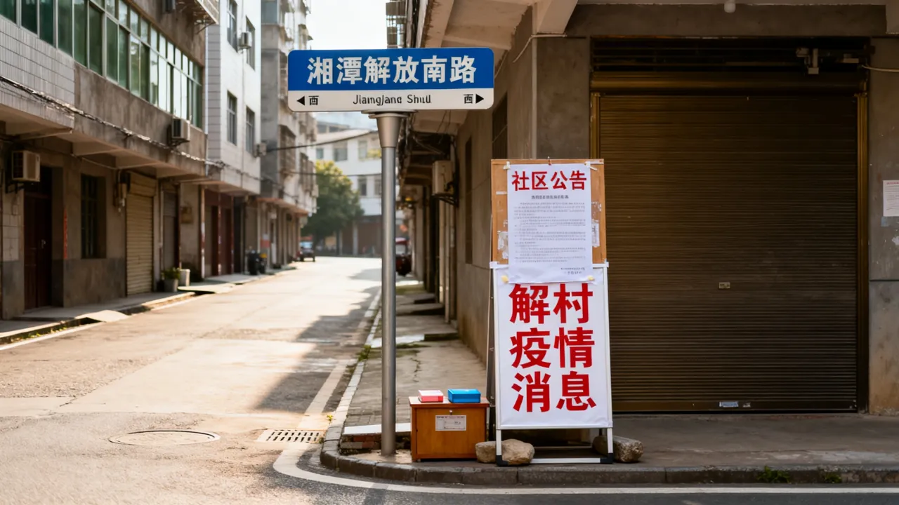 湘潭解放村疫情消息，湘潭解放南路属于哪个街道