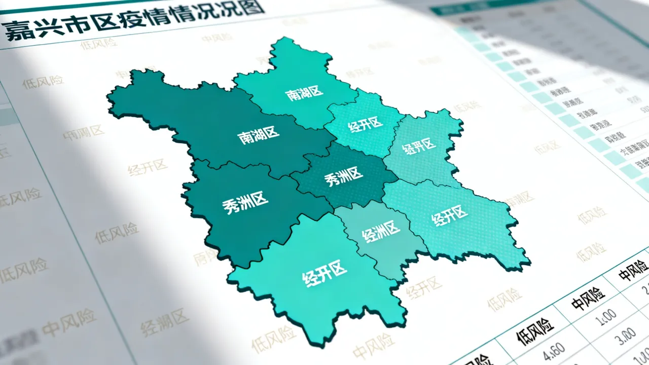 嘉兴市区疫情情况图-嘉兴最新区划图
