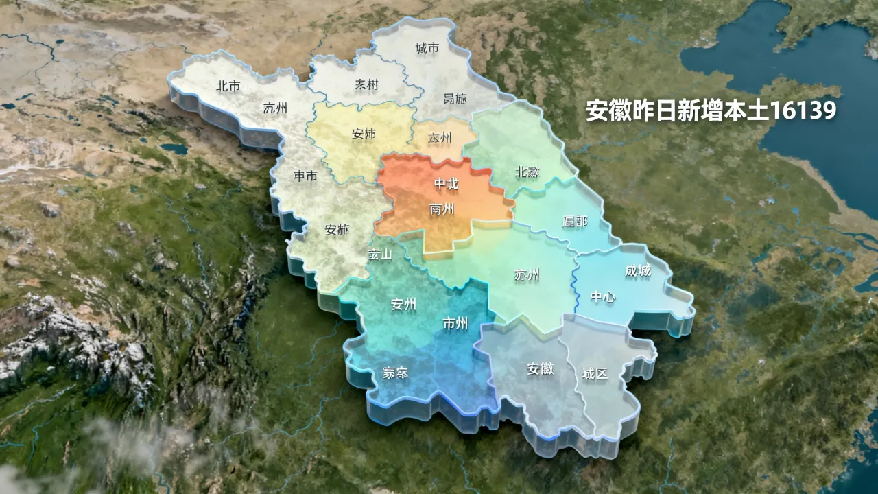 今日安徽新冠疫情图(安徽昨日新增本土16 139)
