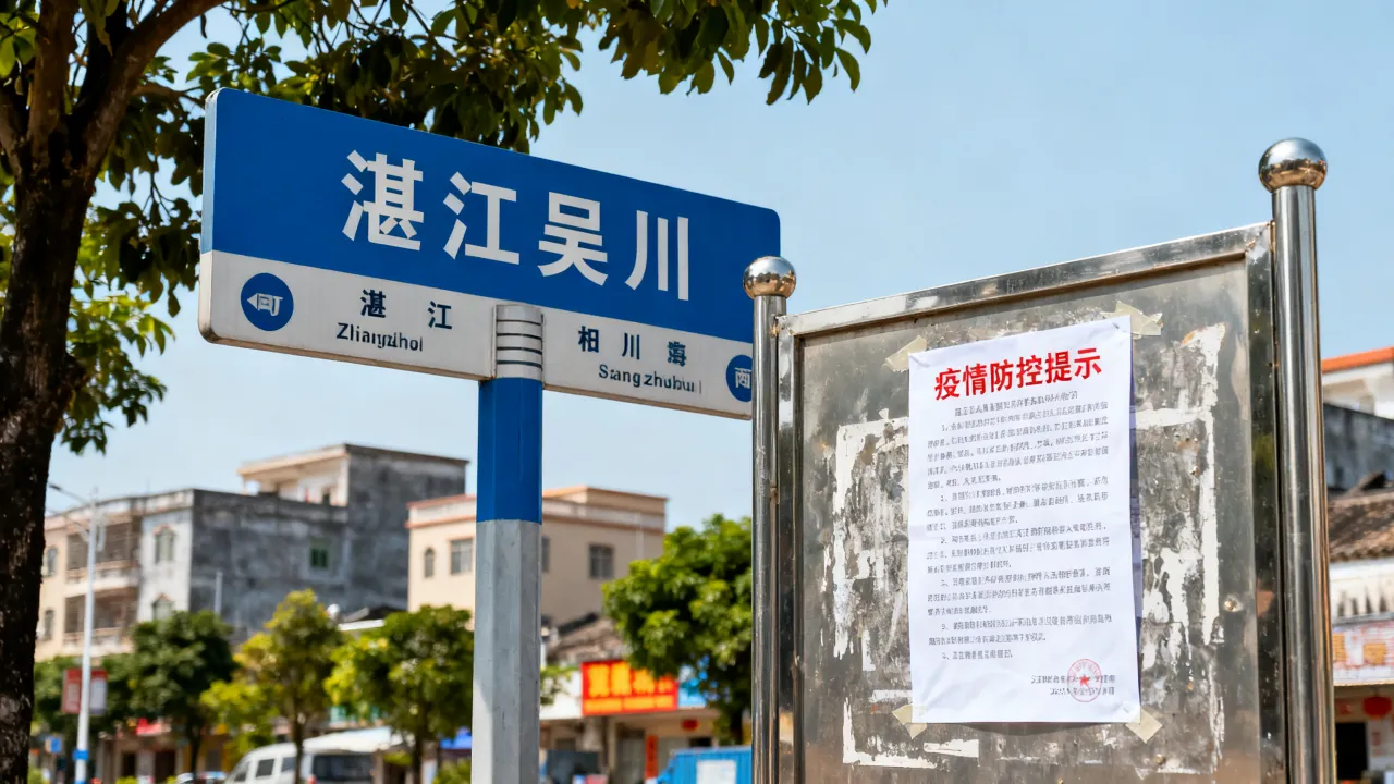 湛江吴川路消息疫情，广东湛江吴川地理位置