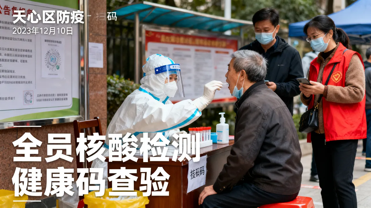 天心区防疫情况公告