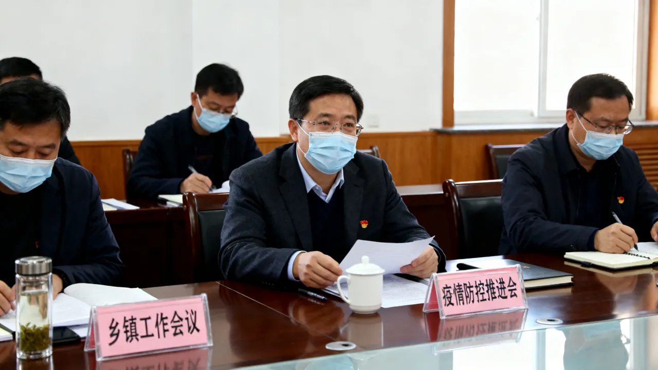 乡镇工作会议/乡镇疫情防控推进会