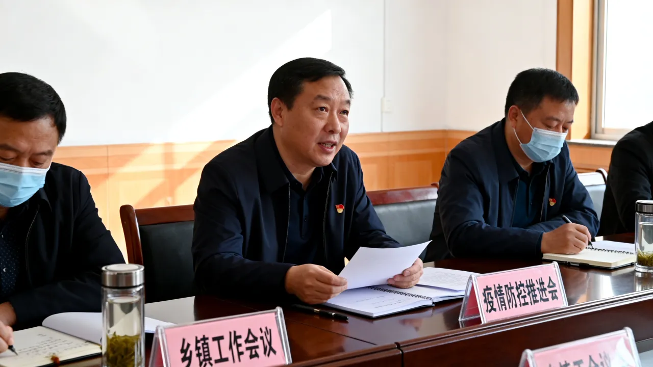 乡镇工作会议/乡镇疫情防控推进会